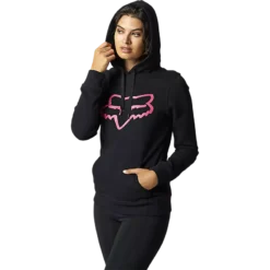 Fox Racing Womens Boundary Black/Pink Pullover Hoodie -Cycling Equipment Shop 26523285 5