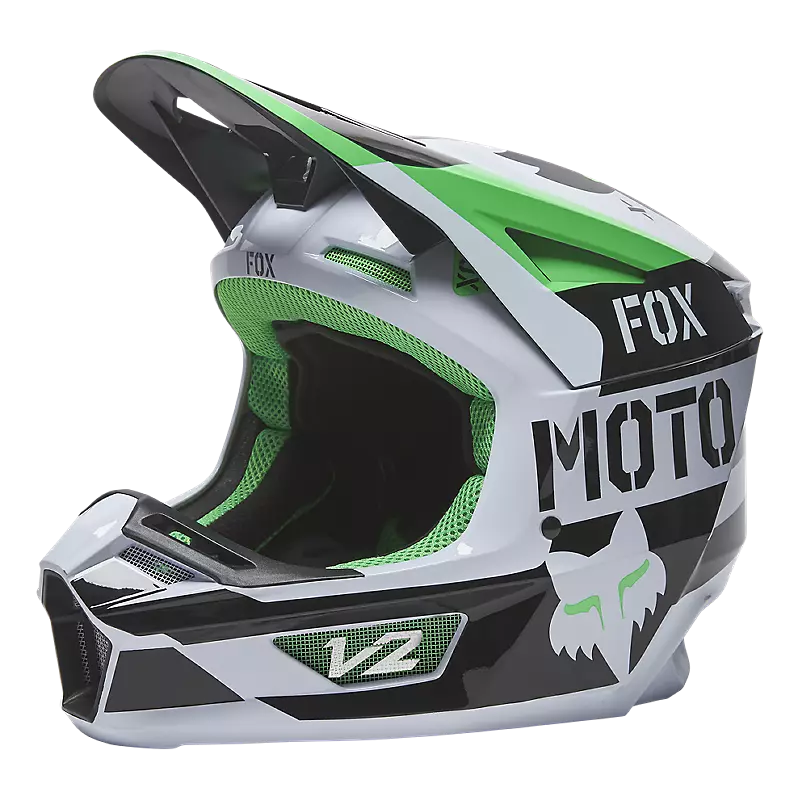 Fox Racing V2 Nobyl Helmet 2 Fox Racing V2 Nobyl Helmet - Image 2