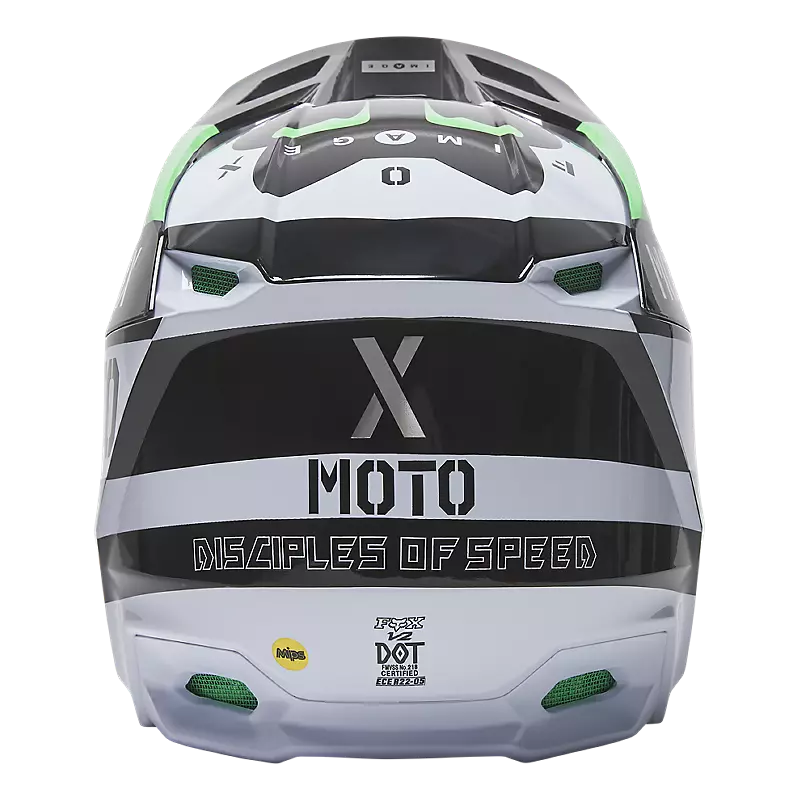 Fox Racing V2 Nobyl Helmet 4 Fox Racing V2 Nobyl Helmet - Image 4