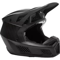 Fox Racing V3 Rs Black Carbon Helmet