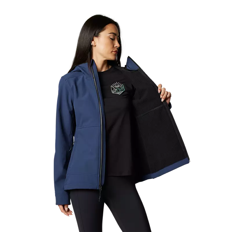 Fox Racing Womens Pit Softshell Jacket 4 Fox Racing Womens Pit Softshell Jacket - Image 4