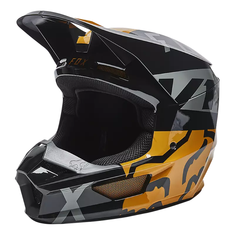 Fox Racing Youth V1 Skew Helmet 2 Fox Racing Youth V1 Skew Helmet - Image 2