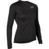 Fox Racing Womens Fox Head Tecbase Long Sleeve Base Layer Shirt