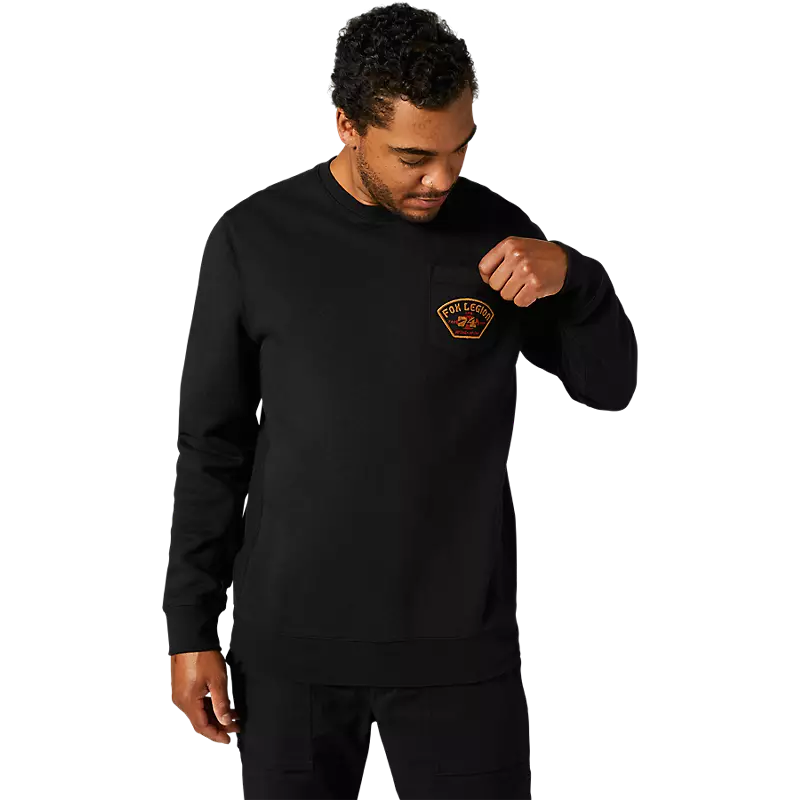 Fox Racing At Bay Crew Sweatshirt 3 Fox Racing At Bay Crew Sweatshirt - Image 3