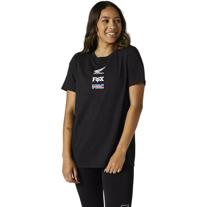 Fox Racing Womens Fox X Honda Tee 1 Fox Racing Womens Fox X Honda Tee