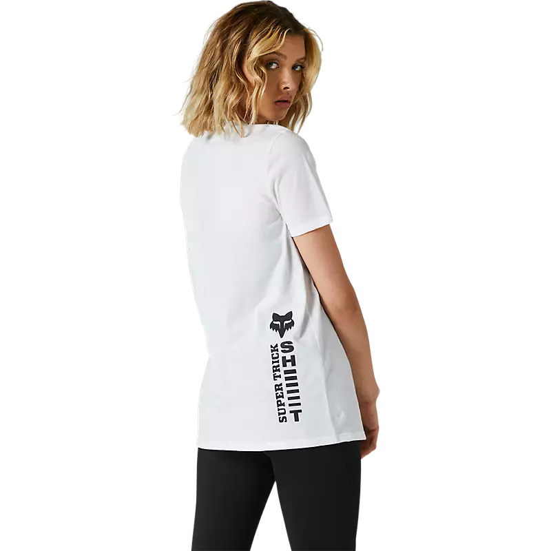 Fox Racing Womens Super Trick Basic Tee 2 Fox Racing Womens Super Trick Basic Tee - Image 2