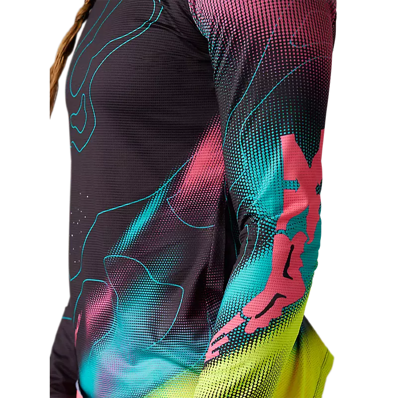 Fox Racing Womens Flexair Lunar Long Sleeve Jersey 5 Fox Racing Womens Flexair Lunar Long Sleeve Jersey - Image 5
