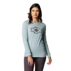 Fox Racing Womens Full Flux Long Sleeve Tee