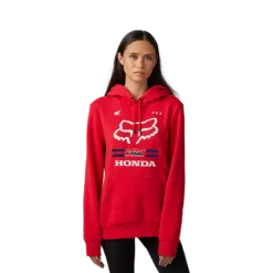 Fox Racing Womens Fox X Honda Pullover Hoodie