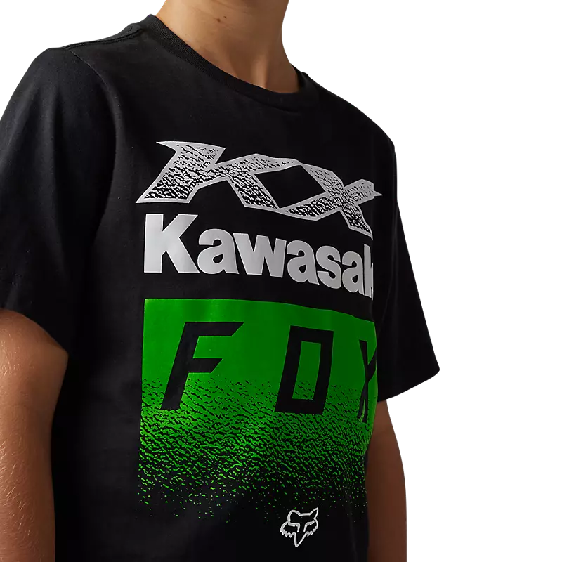 Fox Racing Youth Fox X Kawasaki Tee 3 Fox Racing Youth Fox X Kawasaki Tee - Image 3